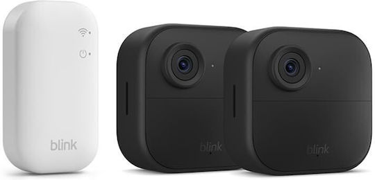Sistem de Supraveghere Set 2 Camere Wireless IP 1080p cu Hub de Control