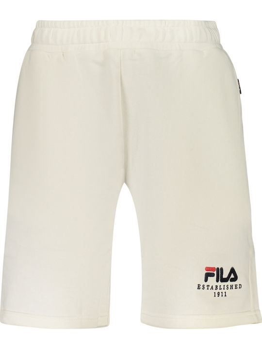 FILA Fau0230_bi10010 Ανδρική Βερμούδα Λευκή