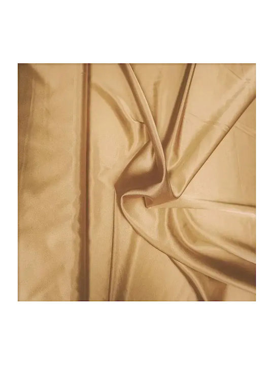 Decoration Fabric Satin By Meter Width 150cm Gold-Bronze