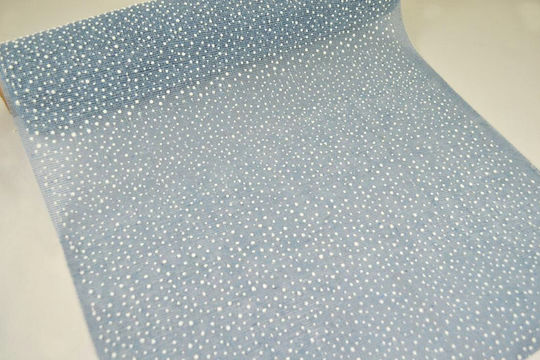 LiebeQueen Cotton Decoration Fabric 50x500cm Light Blue