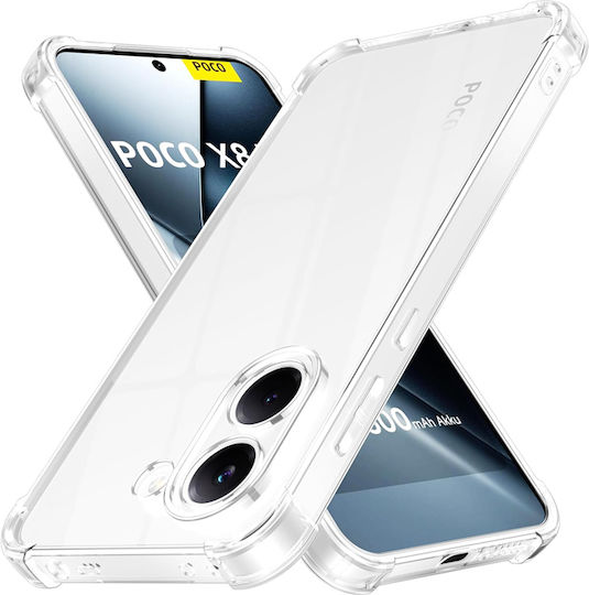 Orso Silicone Back Cover 0.6mm Transparent for Poco X8 Pro
