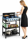 Bakaji Tragbarer Gasgrill mit 5 Grills 14.5kW