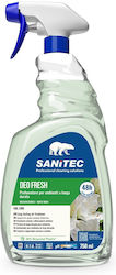 Sanitec Deo Fresh Plus Αρωματικό Χώρου Τεχνολογία Εξάλειψης Οσμών Άρωμα Muschio Bianco 0,75l