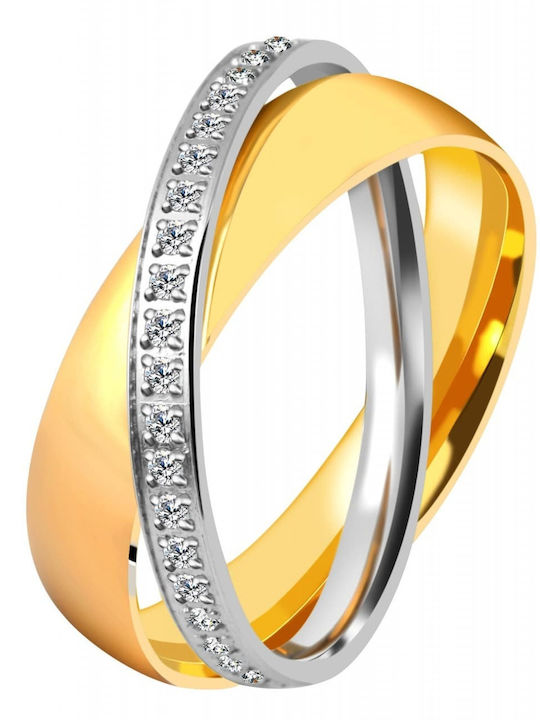 Damen Ring Spinner aus Stahl