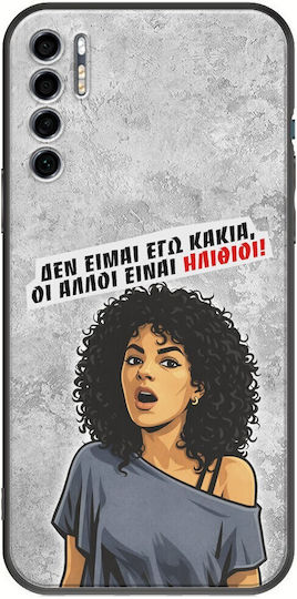 Husă Epic Quotes Nu Sunt Eu Rău TCL 20S 20 5G 20L 20L+ Neagră TPU Silicon