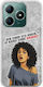 Epic Quotes Case I'm Not The Bad One Realme C61 Flexible TPU Transparent Silicone