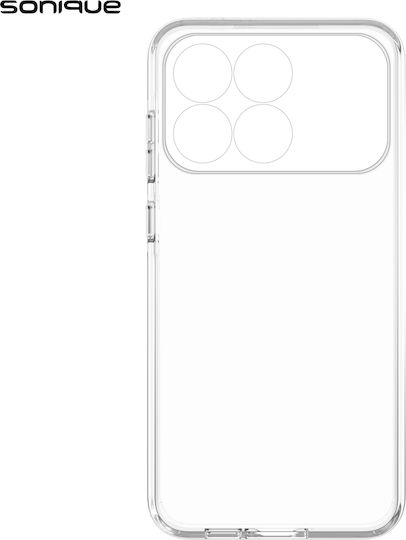 Sonique Silikon Handyhülle Crystal Clear Xiaomi Poco F8 Pro 5G Transparente