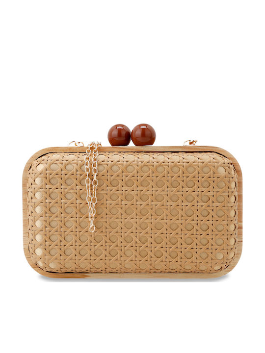 Straw Women's Brown Handbag