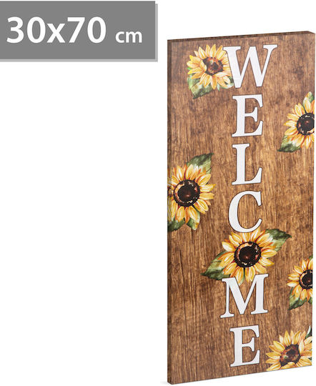 Led Willkommens-Gemälde 70 x 30 cm Wanddekoration mit Warmweißem Licht 2 x AA Batterien Led Willkommens-Gemälde 70 x 30 cm Wanddekoration mit Warmweißem Licht 2 x AA Batterien