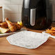 Hârtii de Copt Antiaderente pentru Air Fryer 20x20cm 50 Bucăți