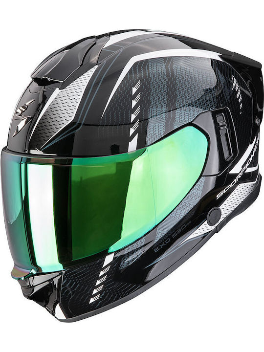 Scorpion Exo 530 Air Theras Black/Chameleon/White Κράνος Μηχανής Full Face ECE 22.06 1650gr με Pinlock και Sunvisor
