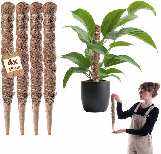 Kadax Coconut Plant Stake Pot Support 45 Cm 4 Pcs