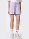 Damen-Shorts Flieder