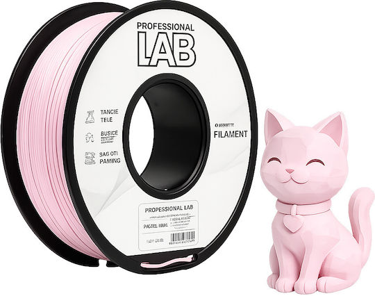 Pla Filament 3d Printer Professional Lab 1 Kg 1.75 Mm Pastel Pink