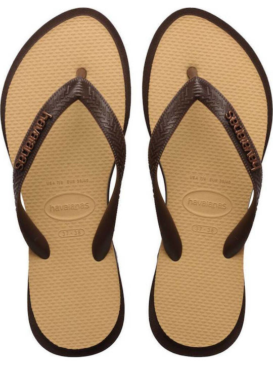Havaianas Top Top Flip Flops Καφέ