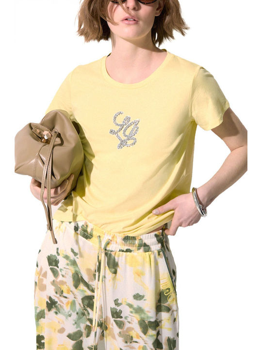 Liu Jo T-Shirt Κιτρινο