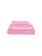 Rebeka Home Плик За Завивка 100% Памук Двойна 200x220 Pink
