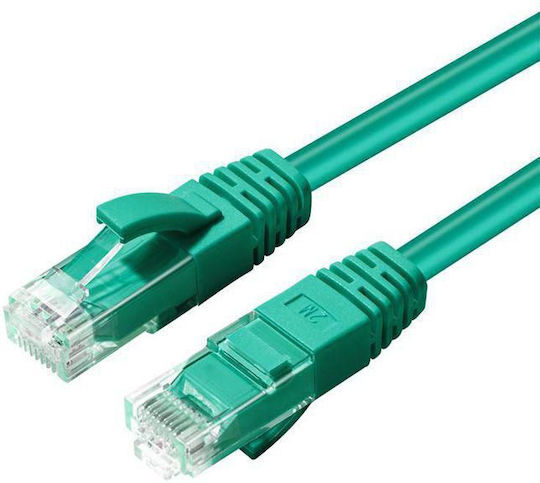 Microconnect U/UTP Cat.5e (Gigabit) Мрежов Кабел Ethernet 15м Зелен