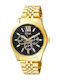 Speedway Womens Watch 42mm Battery with Gold Metal Bracelet