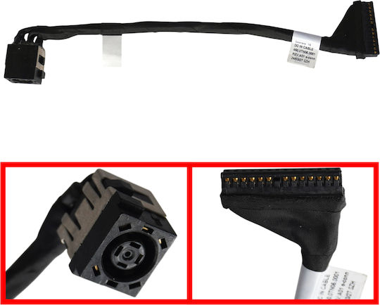 Dell Alienware M16 R2 Dc Power Jack Socket Power Supply Connector 13cm 13pins Code 31121