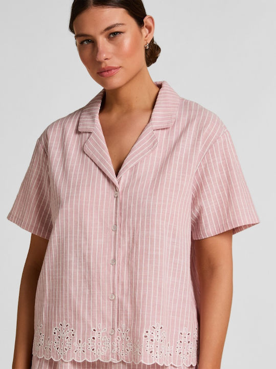 Hunkemöller Summer Women's Pink Pyjama Set