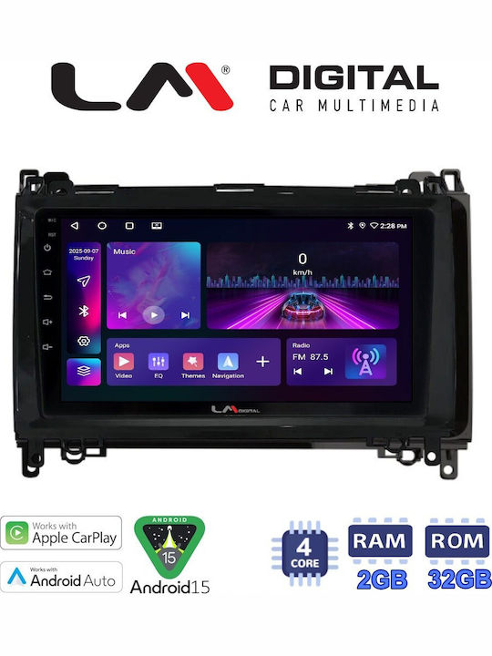 LM Digital Автомобилна Аудио Система За Mercedes-Benz Sprinter / Vito Bluetooth USB Wi-Fi GPS Apple CarPlay Android Auto