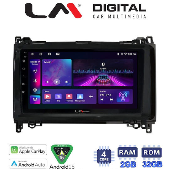 LM Digital Ηχοσύστημα Αυτοκινήτου για Mercedes-Benz Sprinter / Vito (Bluetooth/USB/WiFi/GPS/Apple-Carplay/Android-Auto)
