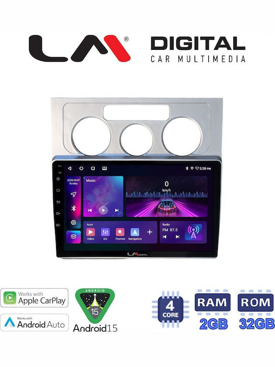 LM Digital Car Audio System for Volkswagen Touran 2003 2010 Bluetooth USB Wi-Fi GPS Apple CarPlay Android Auto