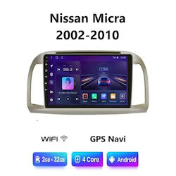 Auto-Audiosystem Nissan Micra 2002-2010 mit Bluetooth, USB & GPS