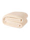 Pelzige Decke Einzeln 150x210cm Beige