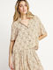 Short Sleeve Women's Shirt Cloud Cream Multi