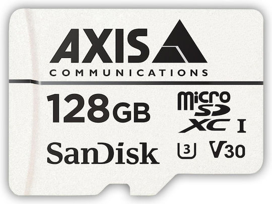 Axis Überwachung microSDXC 128GB U3 V30 UHS-I 100MB/s mit Adapter