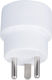 Microconnect Schuko - Schuko Cable White W125867831
