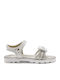 Kindersandalen Weiß 6704-Weiß/Silber