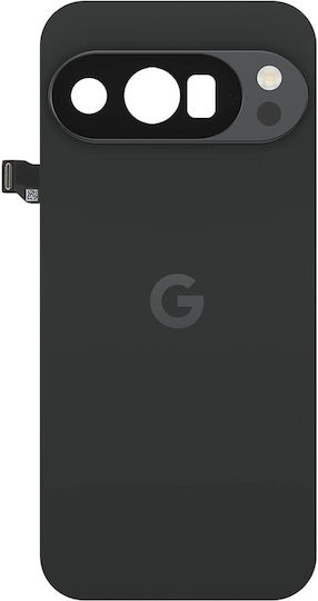 Оригинален заден капак Google Pixel 10 Pro с предварително поставено лепило черен