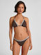 Bikini Triangle With Padding Brown