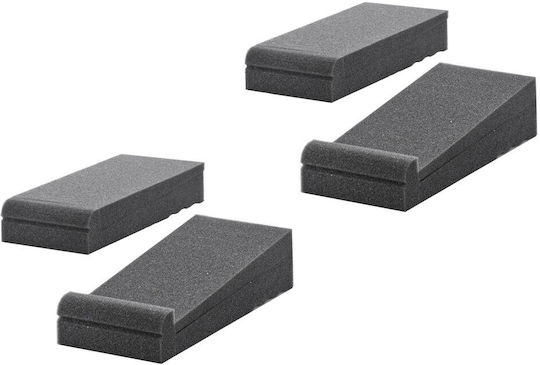 Proacoustics Polyfon Set of Acoustic Panels (8 Pieces) in Wedge Design in Gray Color