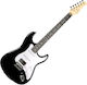 Voltera Guitars Electric Guitar Stratocaster Style With HSS Pickups Arrangement Black