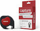 Dymo Label Maker Tape 4m x 12mm In Black Colour Compatible With Dymo LetraTag/LT