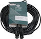 Onsei Cable XLR Male Black 15m MAS4702055