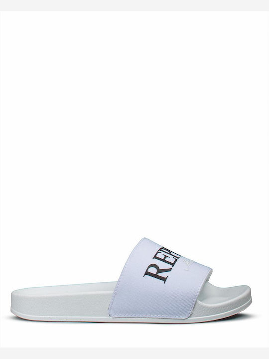 Flip Flops in White Colour