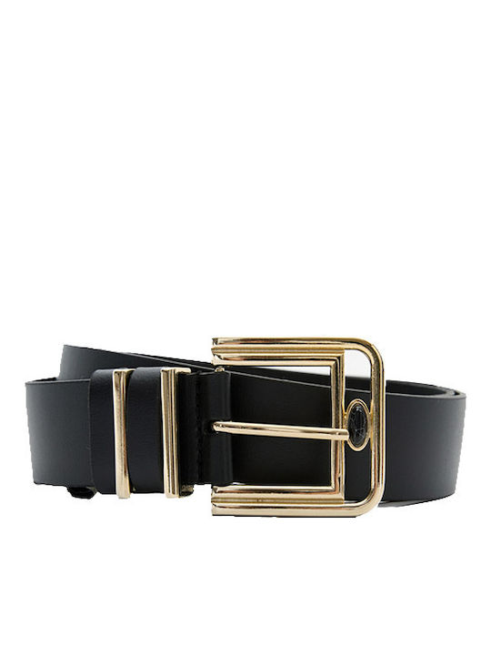 Leather Twist Γυναικεία Ζώνη Μαύρη