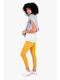 Women's Jean Pants in Slim Fit Yellow