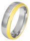 Akzent Bicolour Wedding Ring