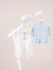 Piccolino Baptism Suit for Boys Giorgio Light Blue AG26S98 Light