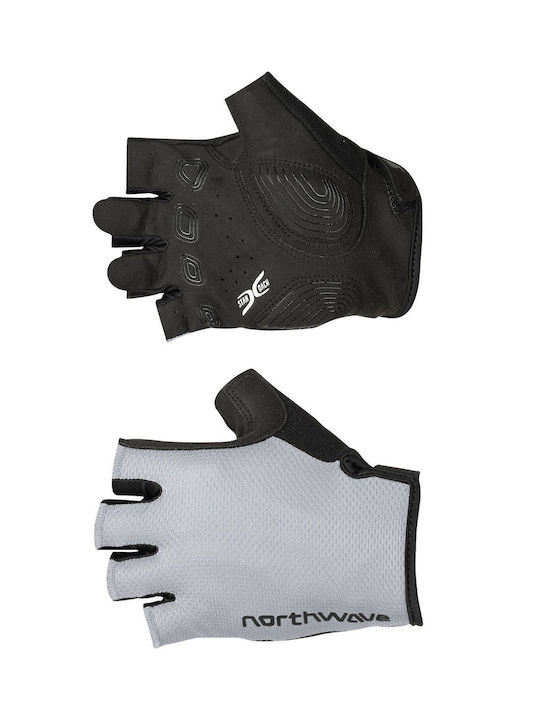 Northwave Active Κοντά Γάντια Ποδηλασίας Γκρι