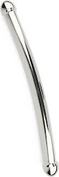 Steel Διπλό Dildo Ασημί Steel Διπλό Dildo Ασημί