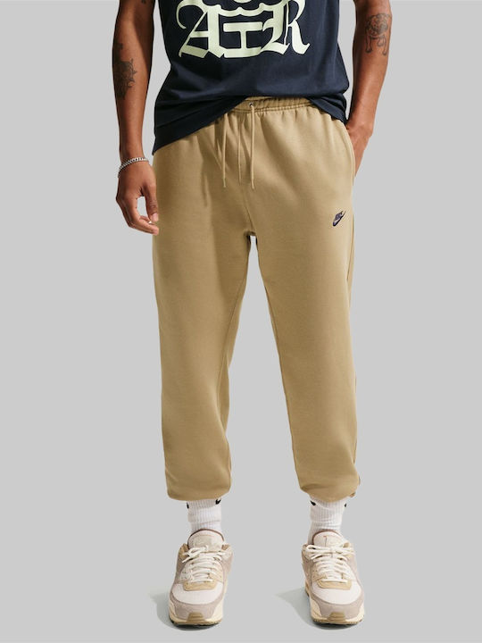 Nike Sportswear Club Sweatpants With Elastic Brown