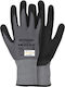Cofra Waterproof Safety Gloves Black Nitrile Polyurethane/Leather