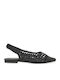 Women's Ballerina Shoes Slingback in Black Colour